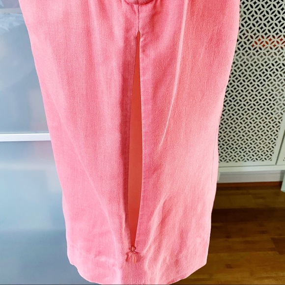 Boden Beaded Embellished Collar Blouse in Coral - Picture 6 of 10